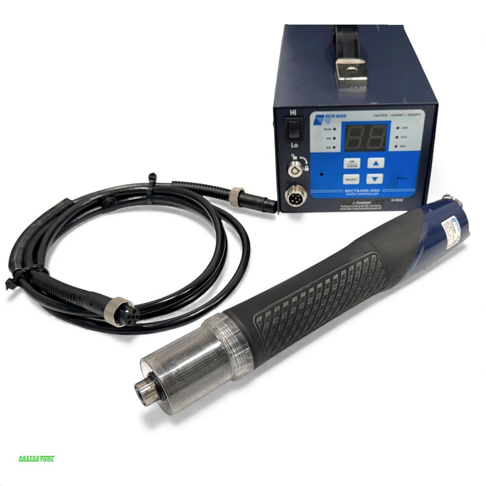 DELTA REGIS BECT840N-SSO POWER CONTROLLER WITH ELECTRIC TORQUE SCREWDRIVER
