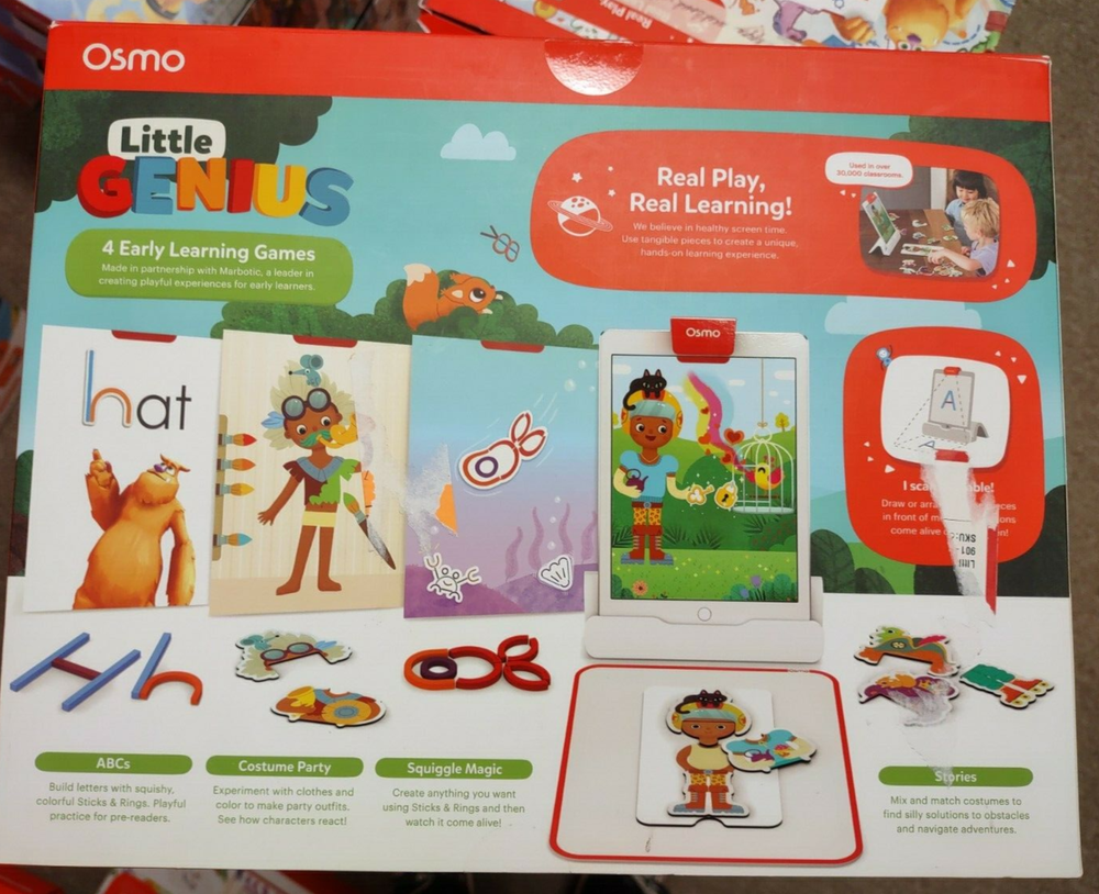 Osmo Little Genius Starter Kit for iPad, New