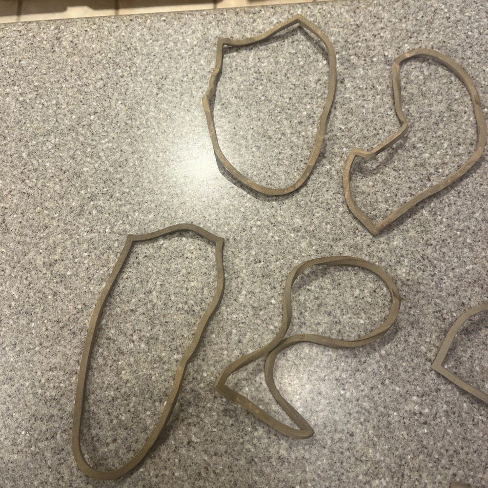 Studebaker NOS Tail Light Lens Gaskets (Part #308957):