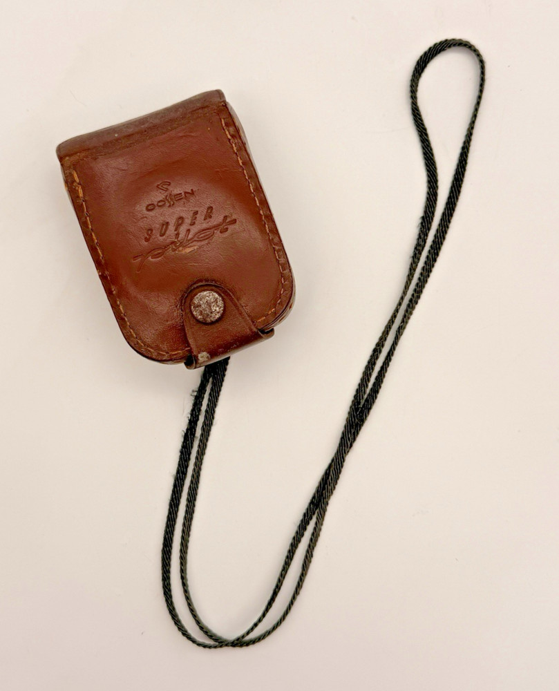 VTG Gossen Super Pilot CdS Light Meter with Leather Case Germany Untested