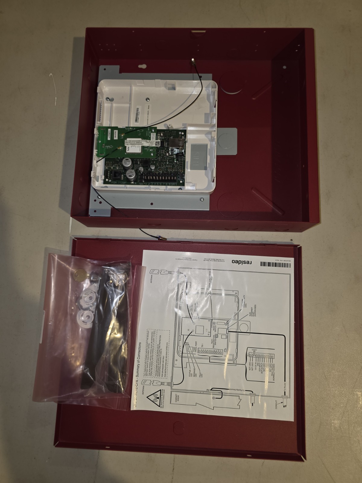 Honeywell LTE-CFV Commercial Fire Panel Internet and Cellular Communicator
