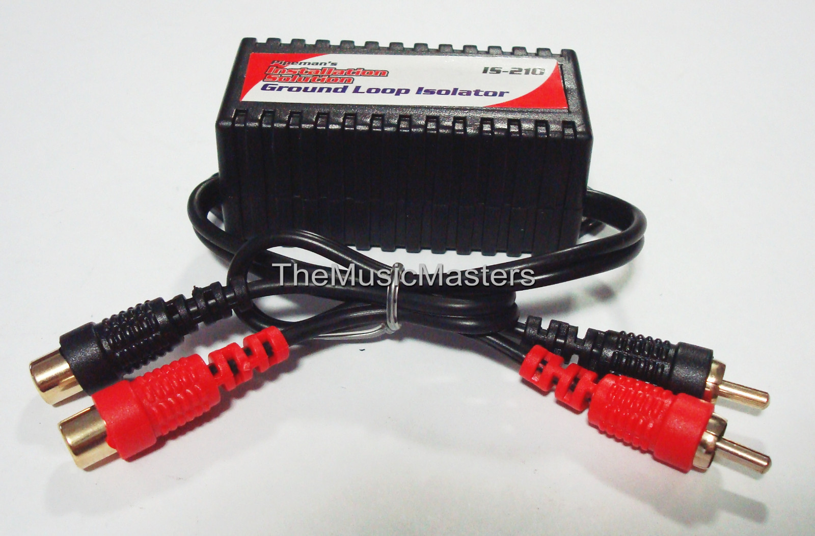 Car Stereo Radio Audio Amp Deck RCA Ground Loop Isolator Noise Filter Suppressor