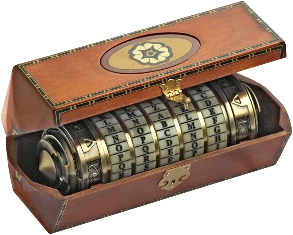 The Da Vinci Code Cryptex 1:1 Scale Authentic Movie Prop Replica PRE-ORDER NOW