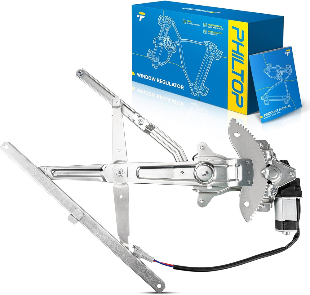 Front Left Driver Side Window Regulator and Motor Assembly 741-799