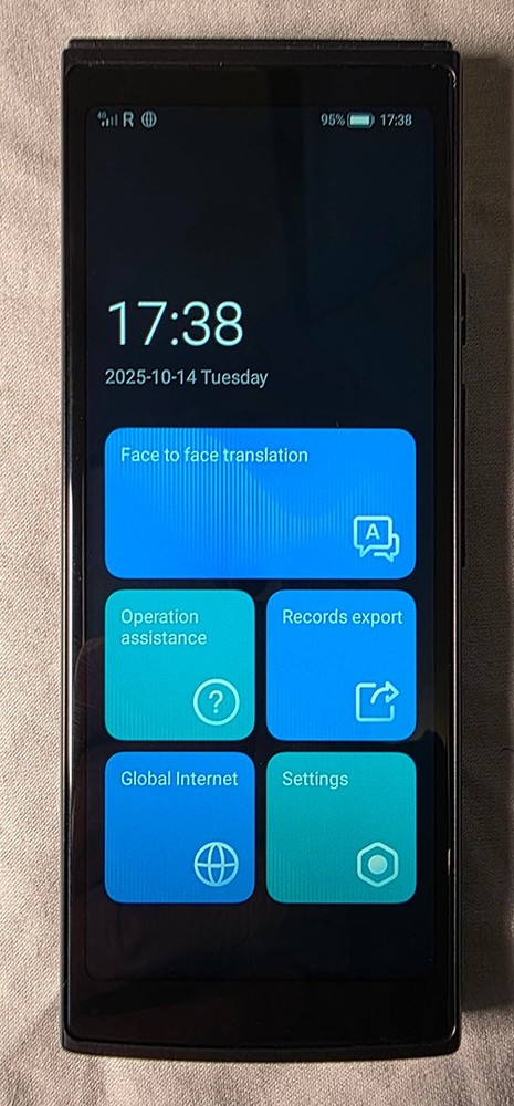 iFLYTEK Smart Translator, Model# AIT2221T, Support for 60 Languages