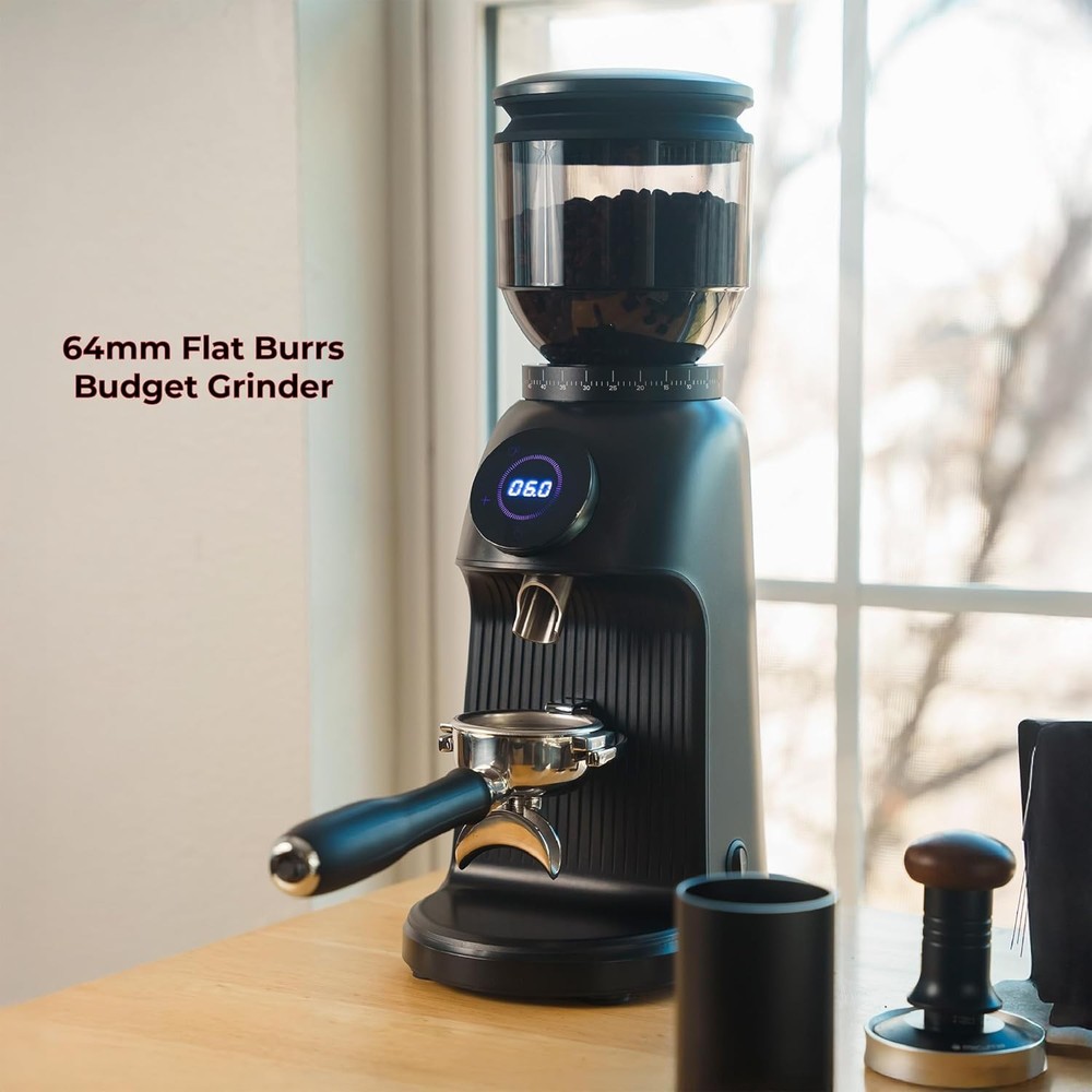 MiiCoffee GF64 Coffee Grinder Black