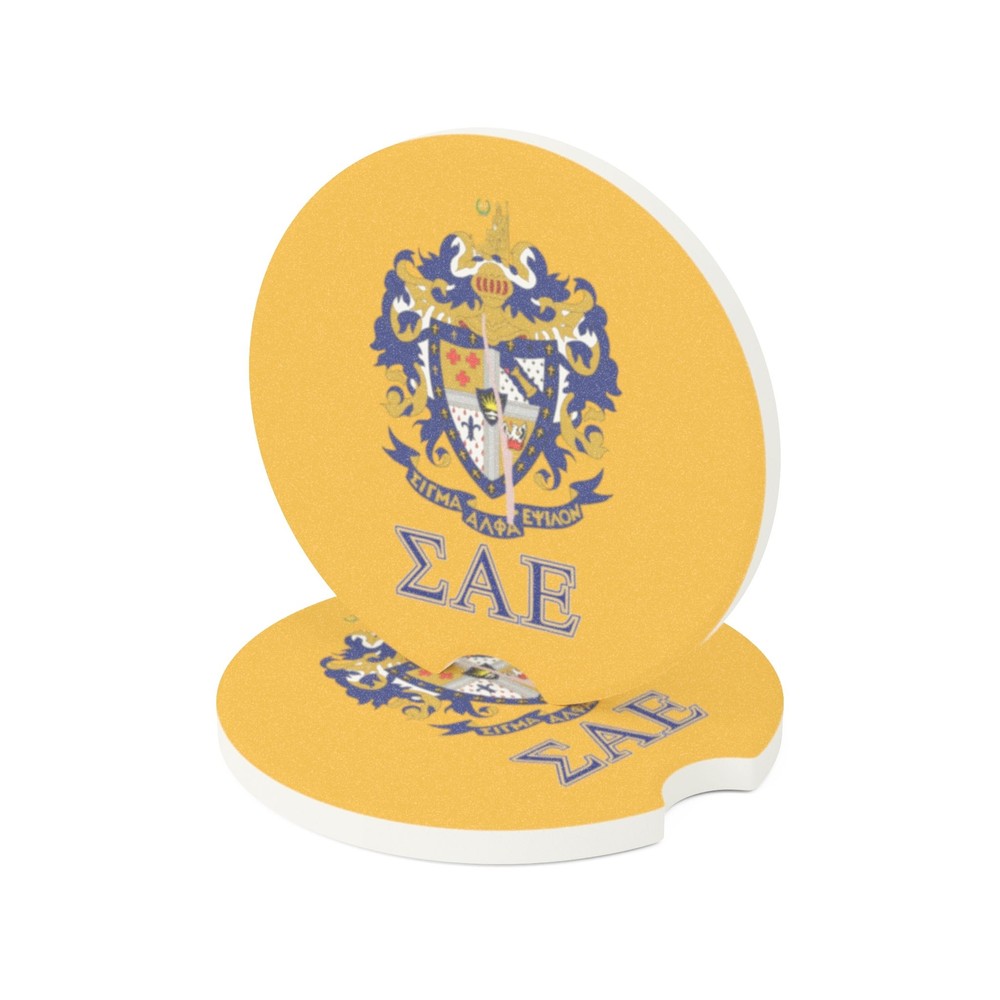 SAE Custom Soapstone Car Coaster,