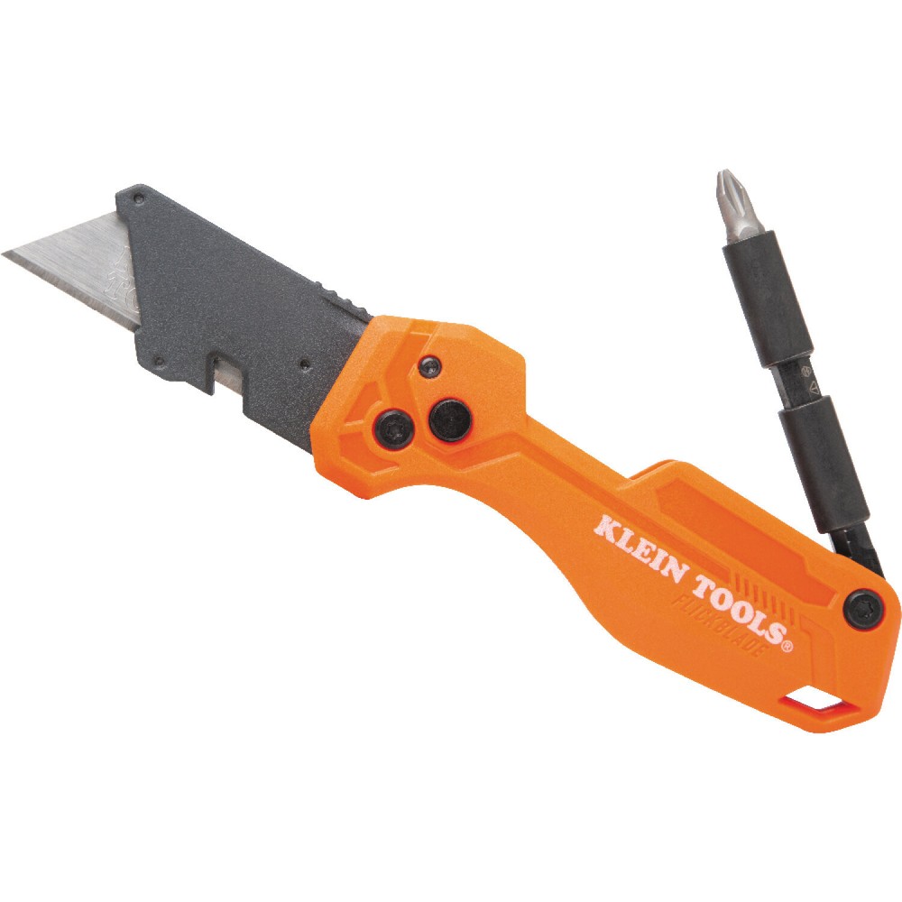 Klein Tools 44304 Folding Utility Knife With Driver