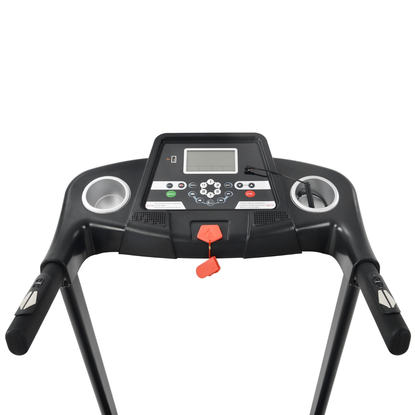 3.25HP Folding Treadmill with Incline Running Machine Adjustable Speed for Home