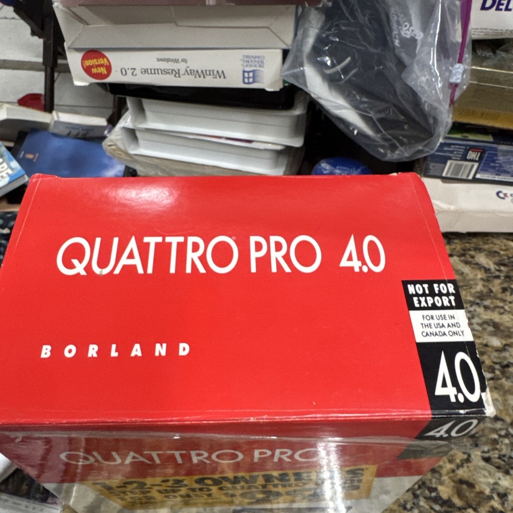 BORLAND QUATTRO PRO - Version 4.0