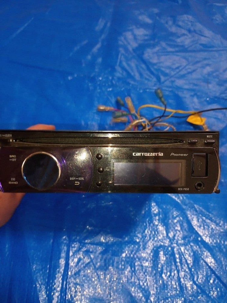 PIONEER DEH-P650 CD PLAYER Controller All Function Tested