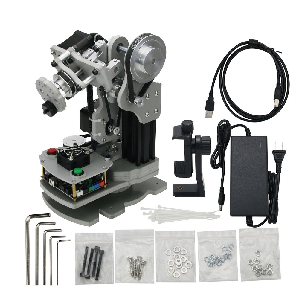 Samurai3 Rotating 3-Axis Robotic Arm Mechanical Arm Robot Arm G Code Control #TZ