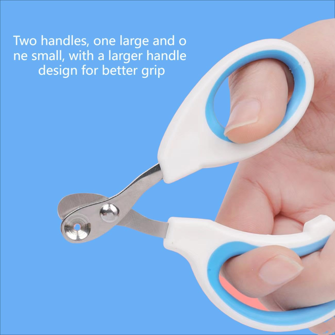 Pets Nail Clippers with Circular Cut Hole Avoid Over Cutting for Cats & Dogs