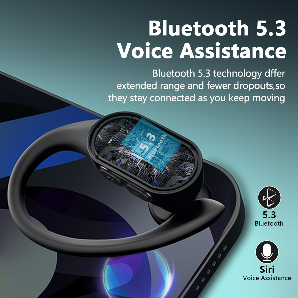 Mpow Bluetooth 5.3 Headphones True Wireless Earbuds Stereo Deep Bass Ear Buds