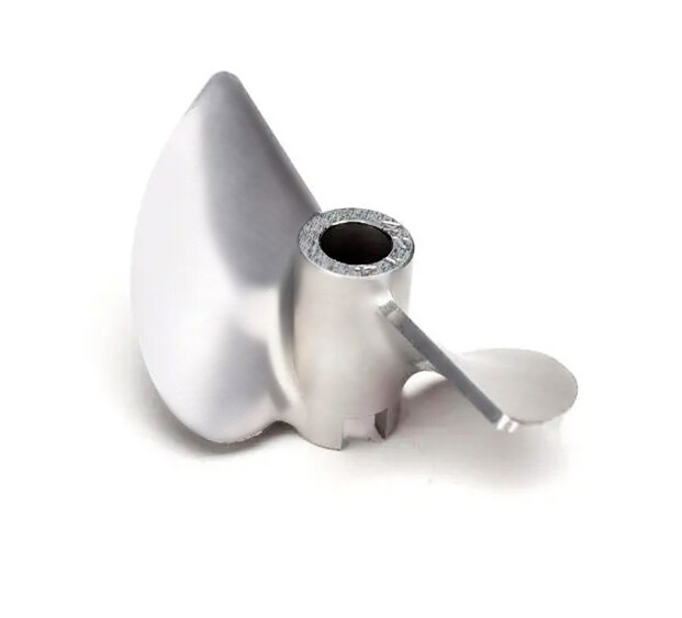 RC Boat 2 blade Metal propeller prop 4mm Diameter P1.4 40mm -Left