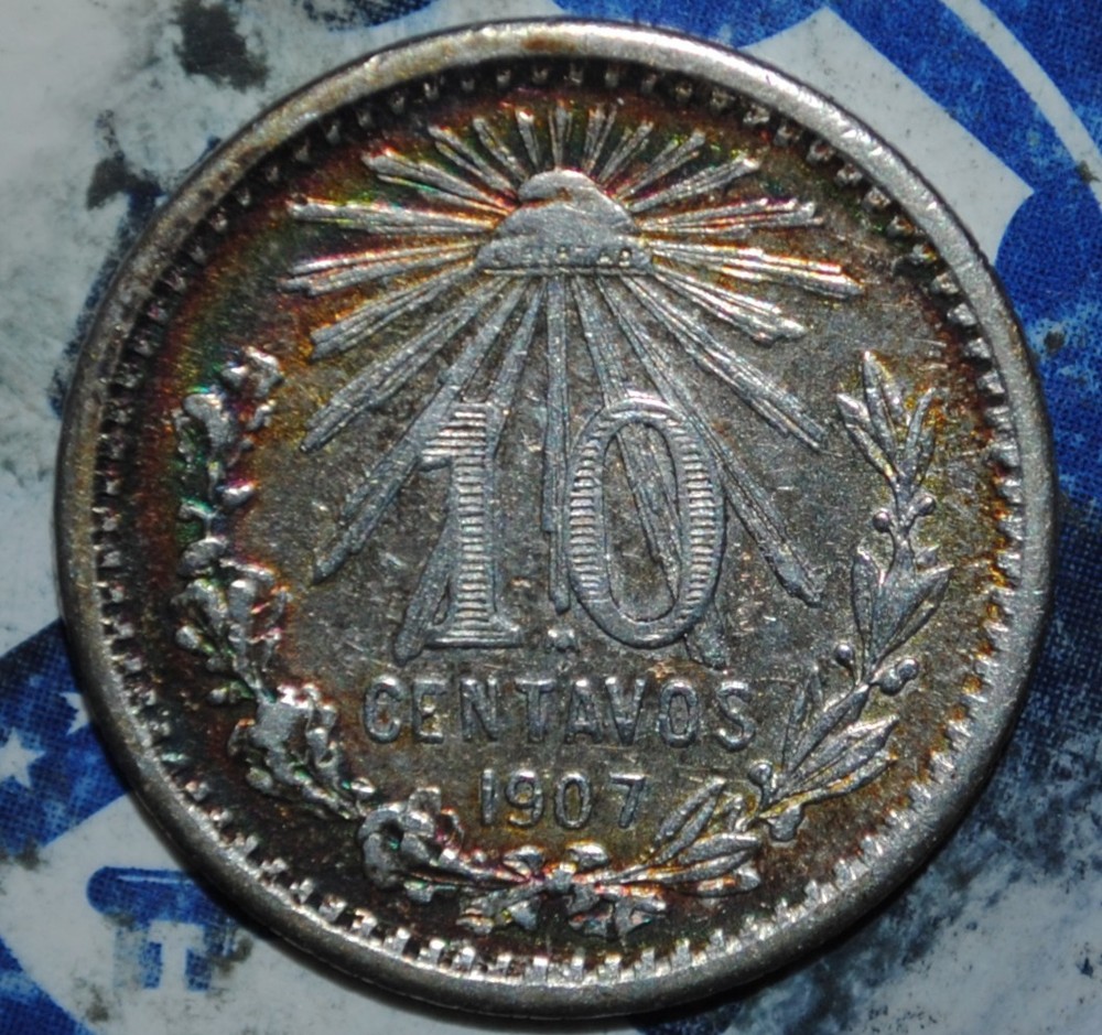 AU mexico 10 centavos 1907 {{{D171