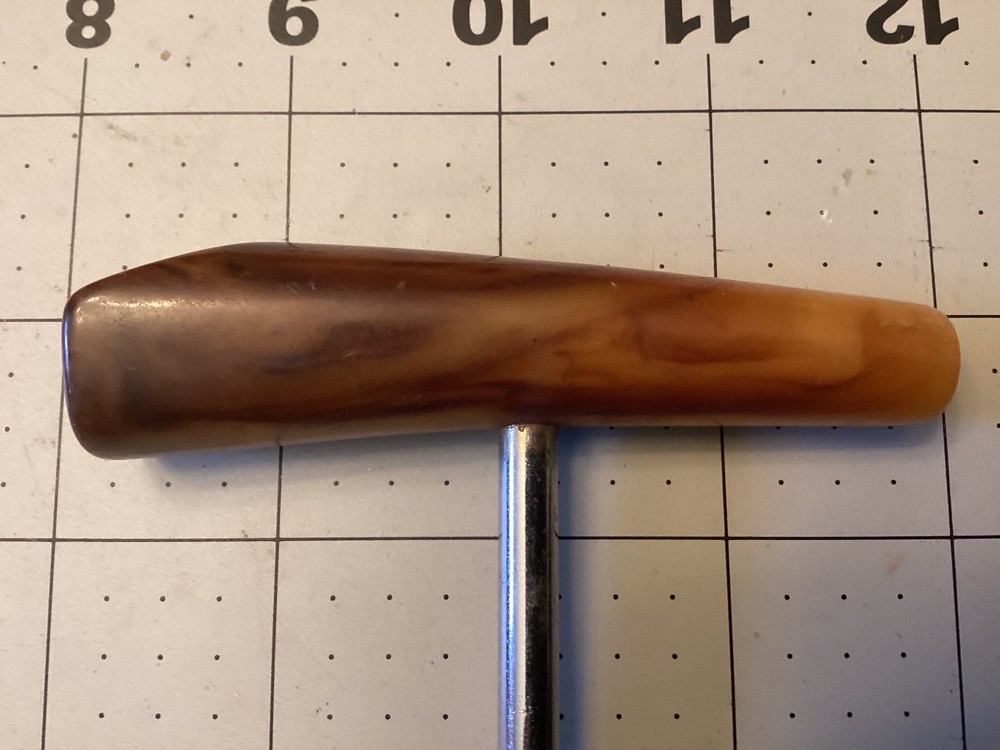 Vintage Bakelite Butterscotch Corkscrew