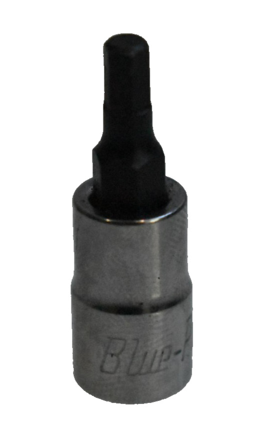Blue Point Tools BLPH124 4mm Metric Hex Bit Socket Driver 1/4" Drive Chrome