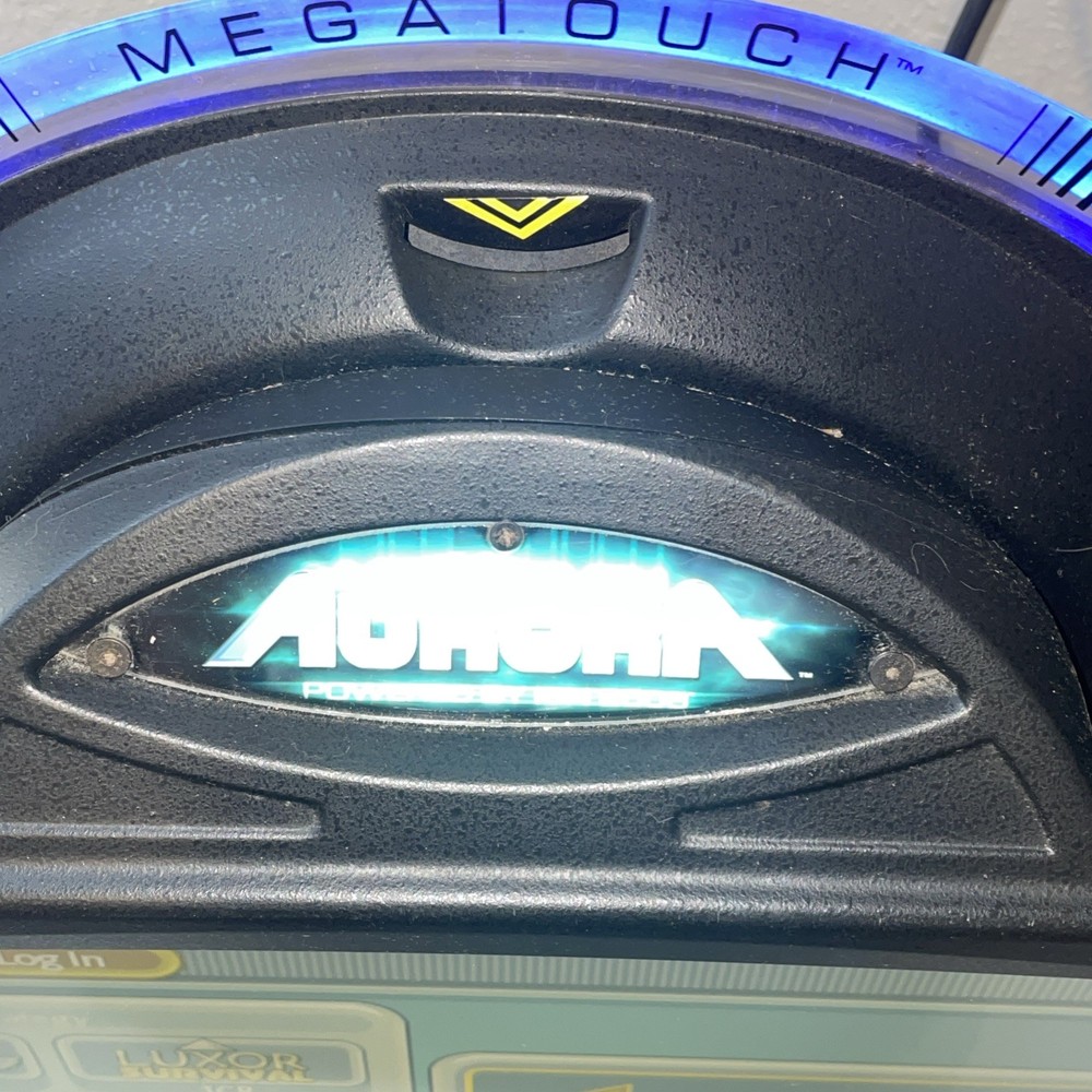 Merit Megatouch Aurora Arcade Machine 2018 Works READ DESCRIPTION FOR DETAILS