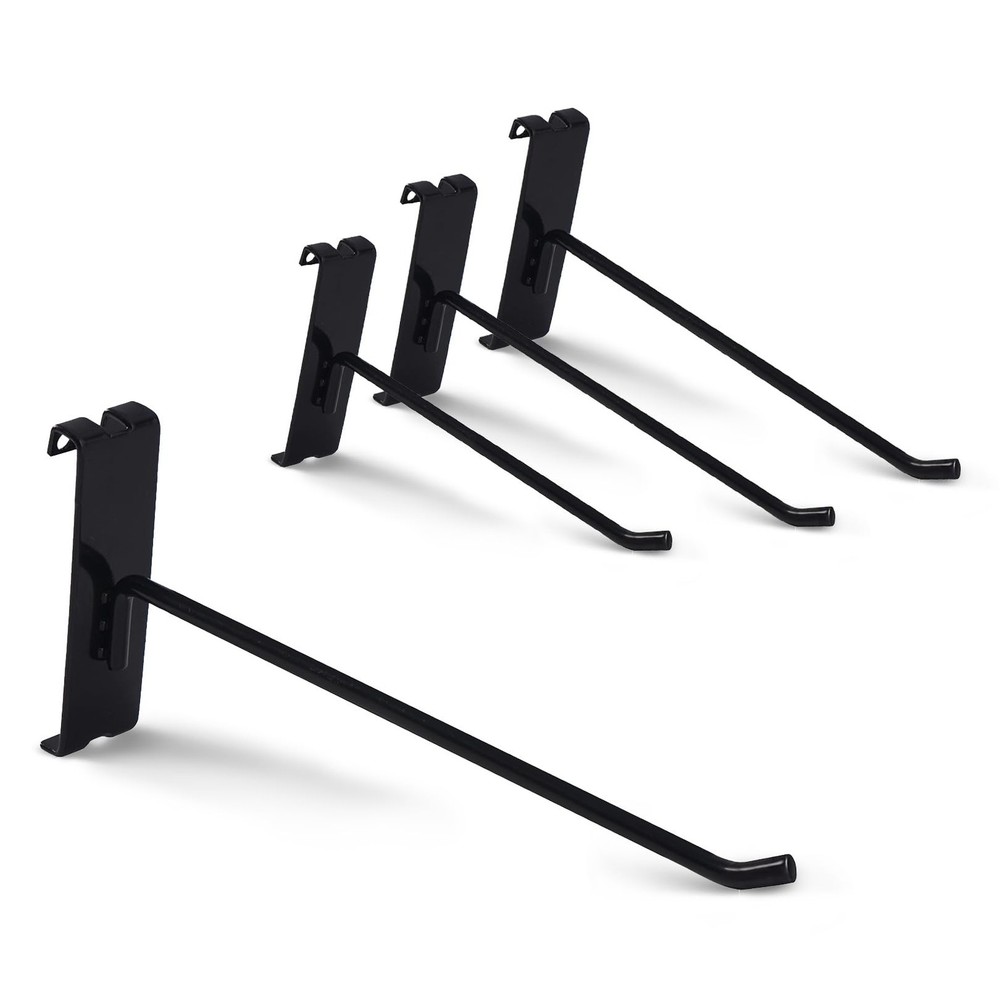 Gridwall Hooks 4 Inch,12PC Display Hooks for Grid Wall, Hooks for Grid Wall P...