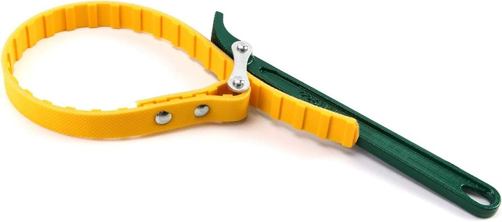 9" Belt Strap Wrench, Multi-Purpose Adjustable Strap Oil Filter Strap Opener ...