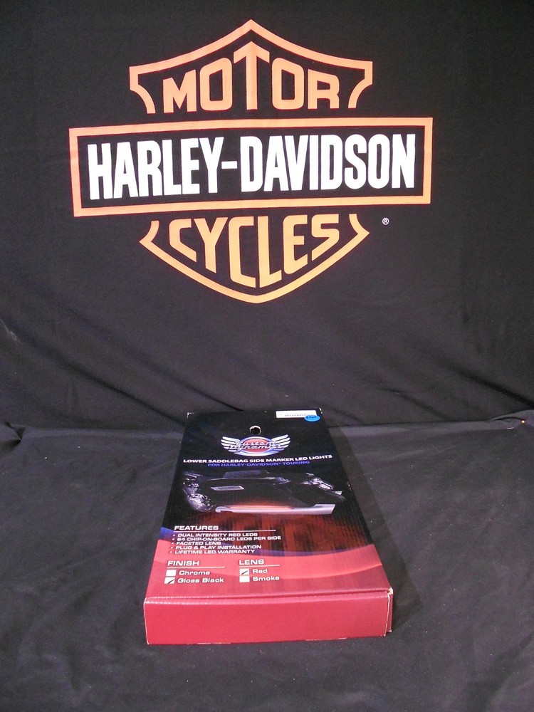 Custom Dynamics Lower Saddlebag Side Marker LED Lights 2040-2881