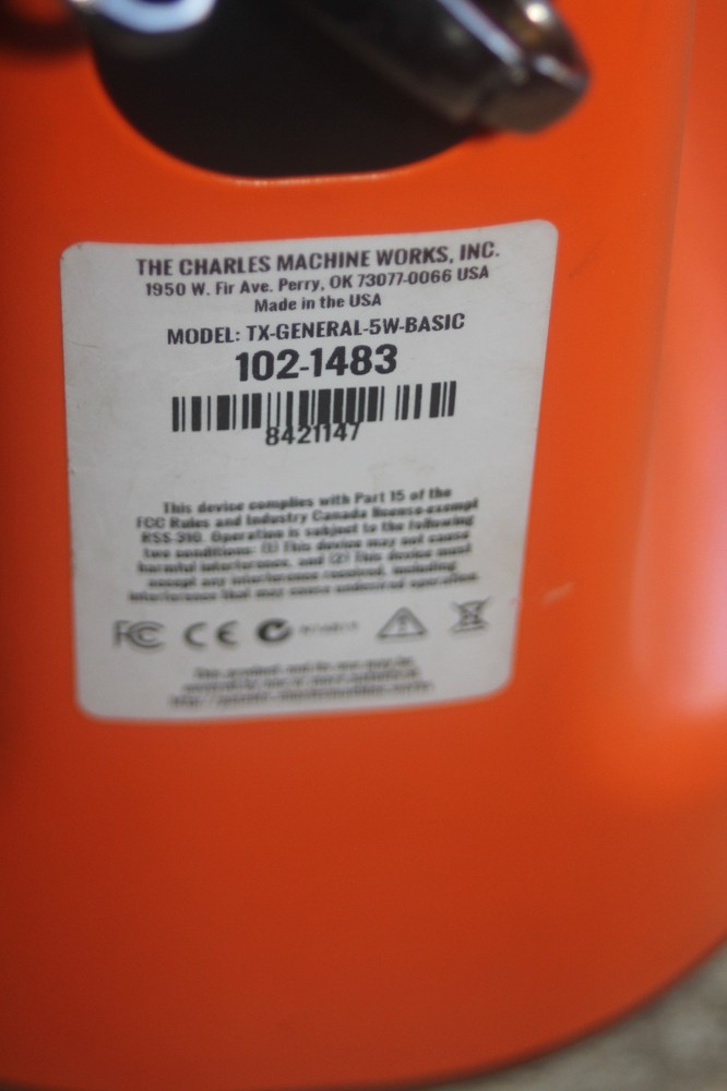 Gen-Eye Pipe Locator & Transmitter Model RX General Basic