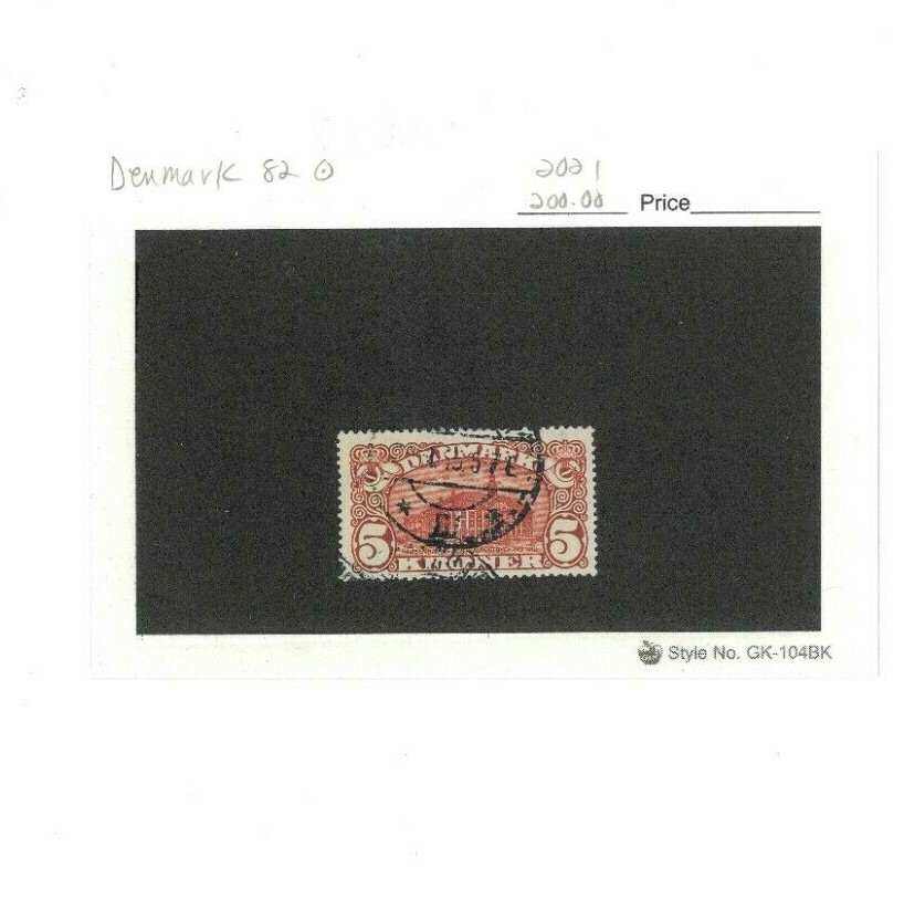 Denmark SC#82 Used. Better Item