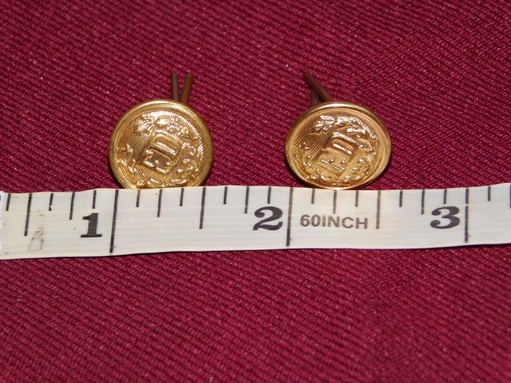 VINTAGE PIN PINBACKS 2 FIRE DEPARTMENT FD