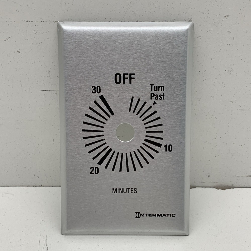Intermatic FF30MC SPST Spring Wound Countdown Timer Time Switch Dial 0-30 Minute