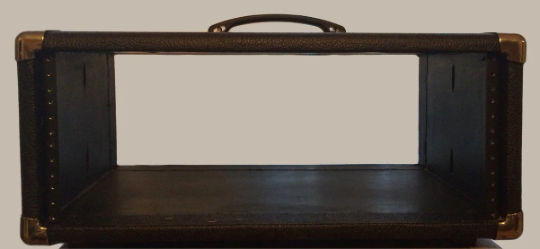 Studio Rack Case - 4U x 18" Tolex Rack Case fits 19" Rackmount Gear