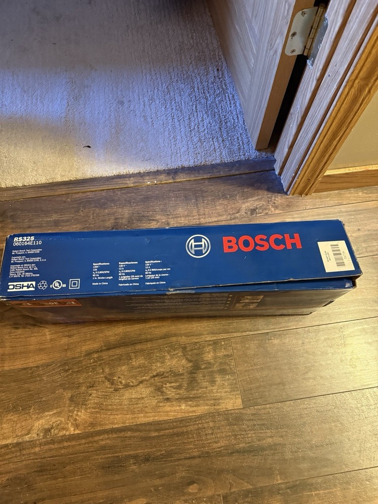 Bosch 12A RS325 Variable Speed Reciprocating Saw
