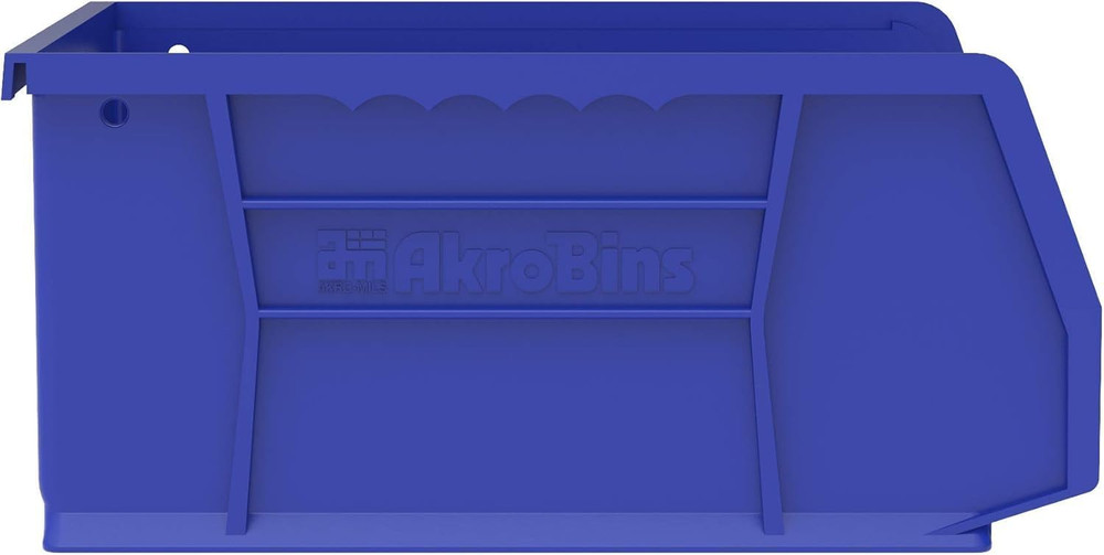 30235 Akrobins Plastic Storage Bins, Space-Saving Stackable Bins for Garage, Pan