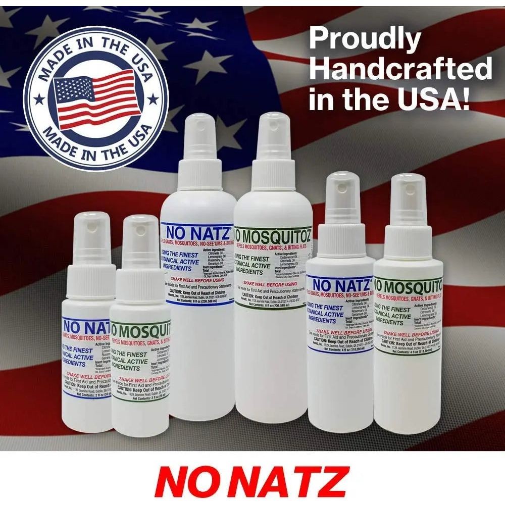 No Natz Botanical Bug Repellent 2 oz.
