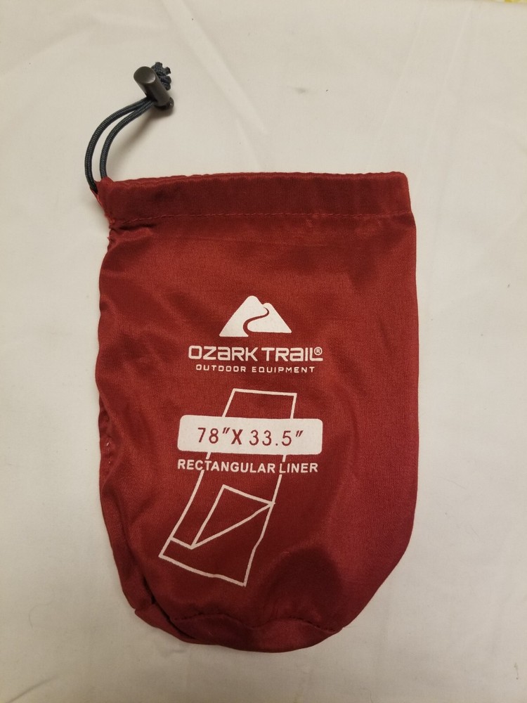 🏕️⛺🏕 Ozark Trail Sleeping Bag Liner Sheet 🏕️⛺🏕️ REPLACEMENT BAG ONLY 🏕️⛺🏕️