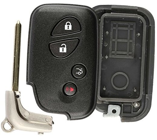 Keyless Entry Remote Key Fob Car Smart Key Shell Case Button Cover Replacement