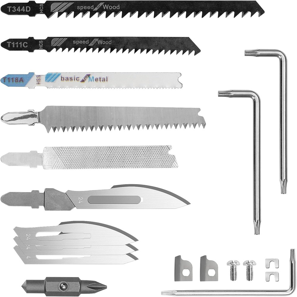 Multitool Pliers Spare Parts Kit, Replaceable Wire Cutter, Screwdriver & Window