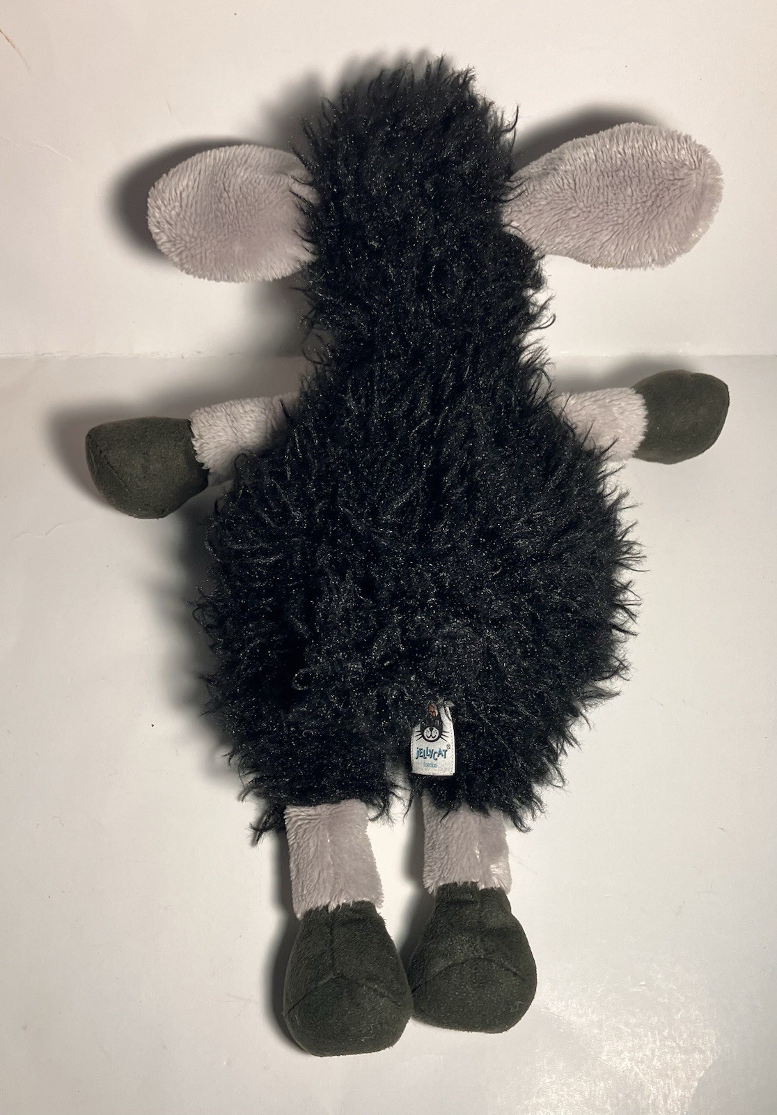 Jellycat Black Tiggalope Sheep Lamb 10” Plush Stuffed Animal Retired & Rare