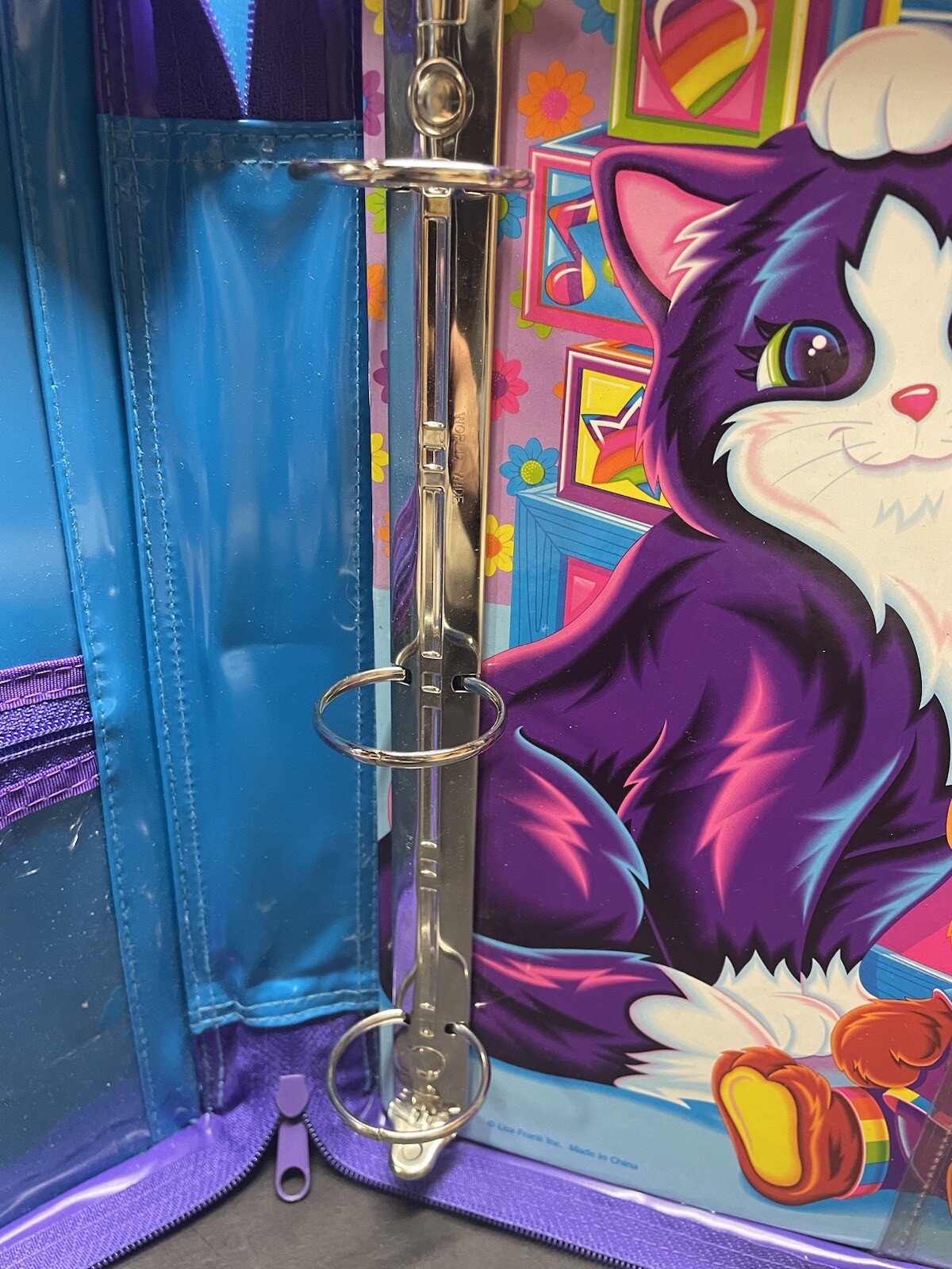 Vintage Lisa Frank Large Trapper Keeper Good Shape VHTF