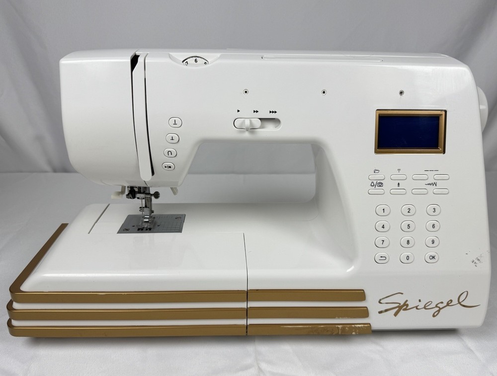 Spiegel 60609 - 350 Stitch Computerized Sewing Machine    UNTESTED   AS-IS