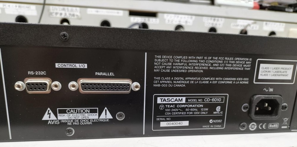 TASCAM CD-6010 CD player #BE11017