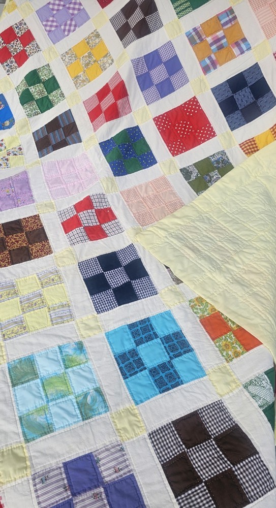 Geourgeous Hand Made Quilt 90 X90