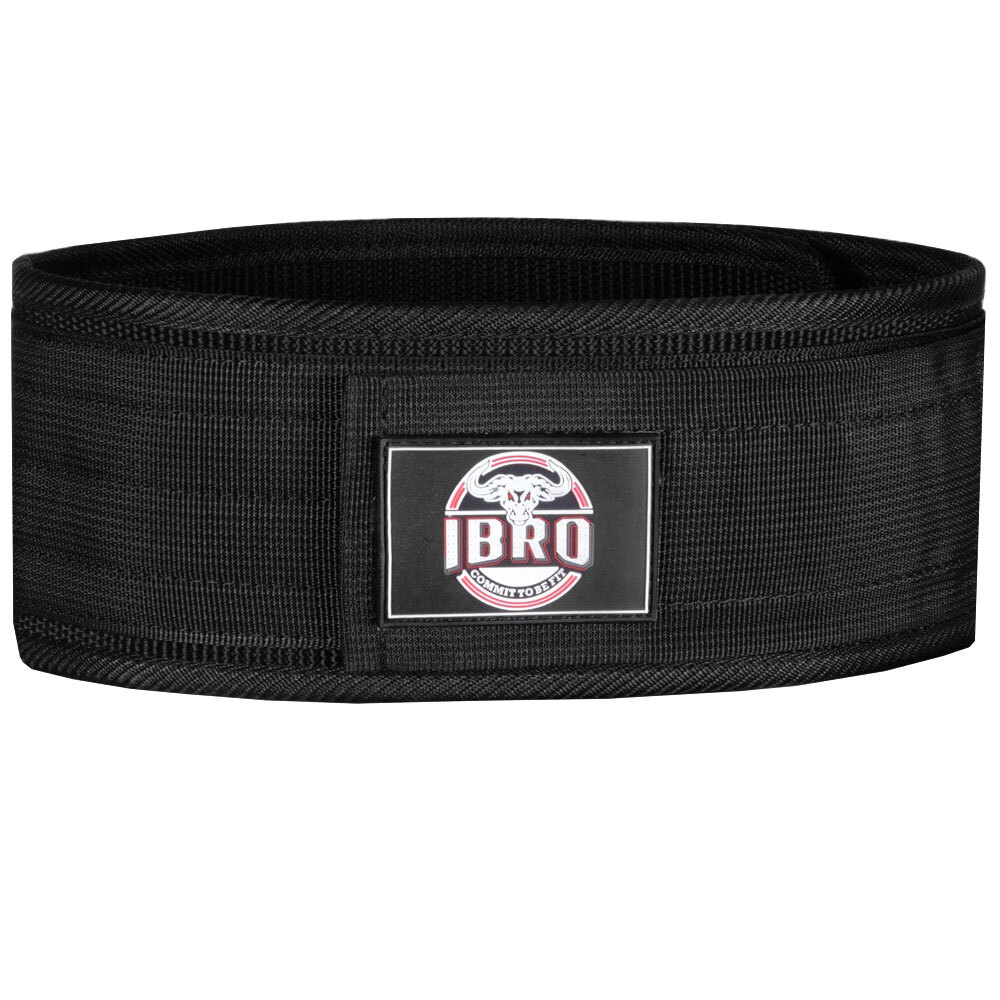 IBRO Quick Locking Premium Weight Lifting Belt - Powerlifting, Cross Training