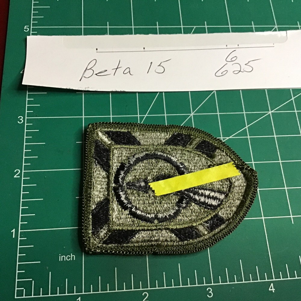 U.S. Army 121st Subdued Patch