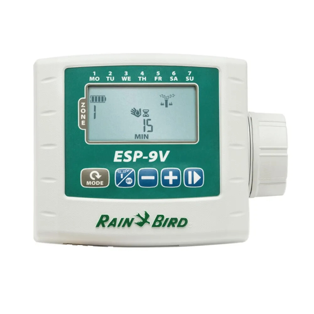 Rain Bird ESP9V6 Outdoor 9-Volt Battery Operated Timer Controller ESP9V 6 Zone