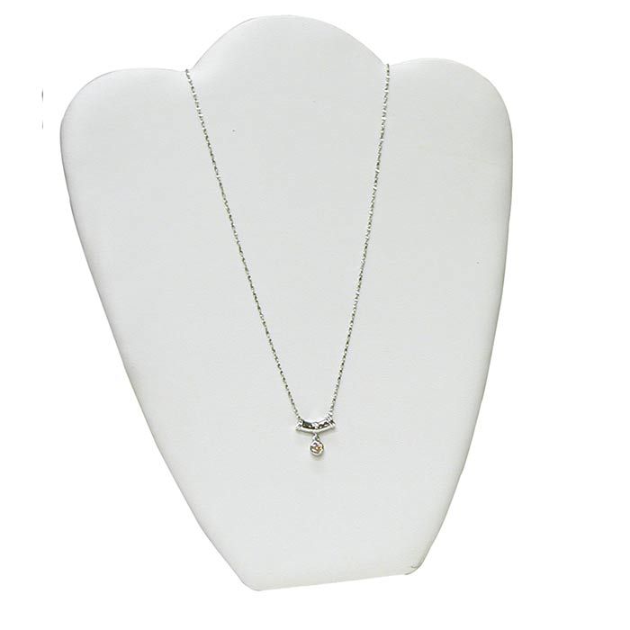 8 Piece White Leatherette Jewelry Display Presentation or Photography Set WL3