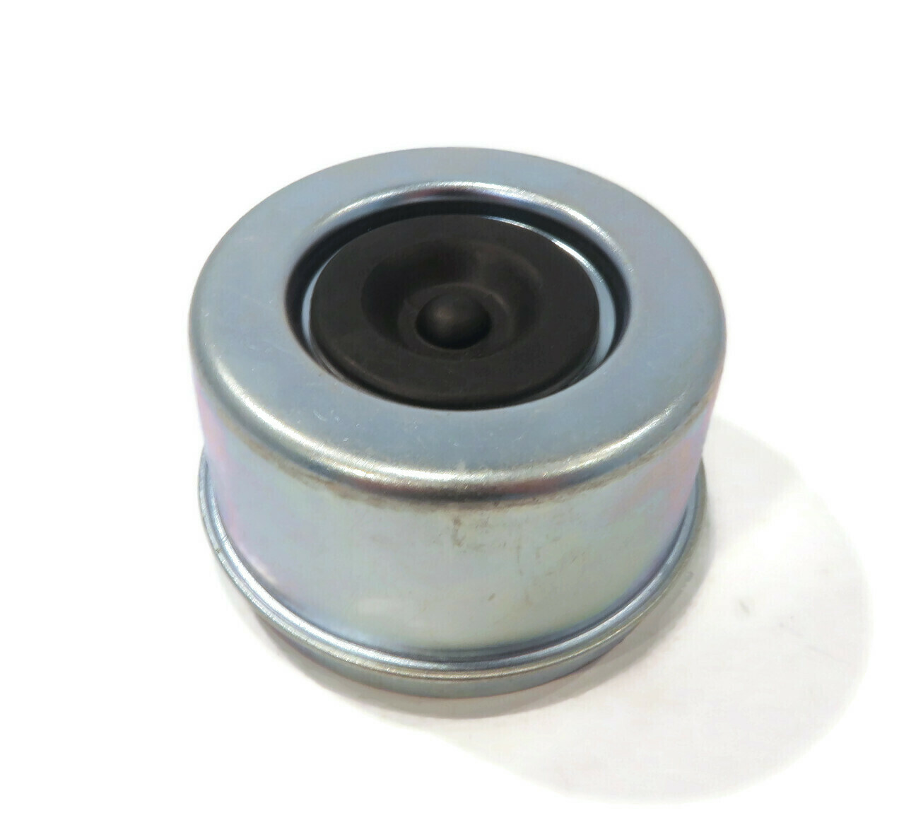 (Pack of 4) Grease Caps, 2.72", with Rubber Plugs for 8 Lug Hub, Trailer Axles