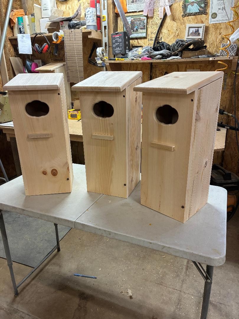 3-pack Wood duck nest boxes