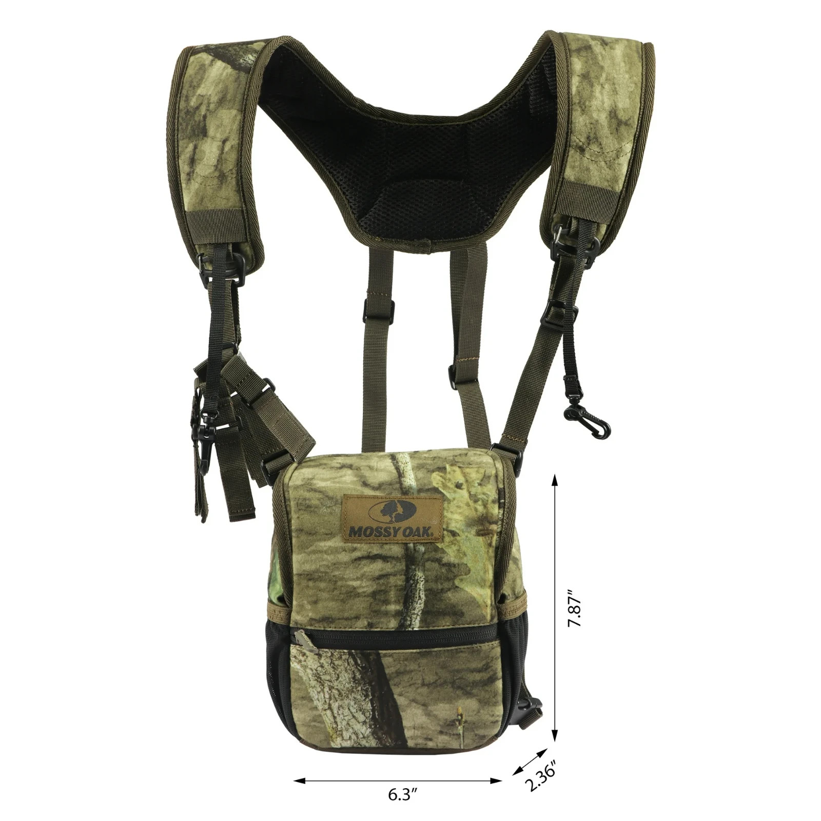 Mossy Oak Bino Harness Pack Detachable Shoulder Strap Adjustable 50mm Binoculars