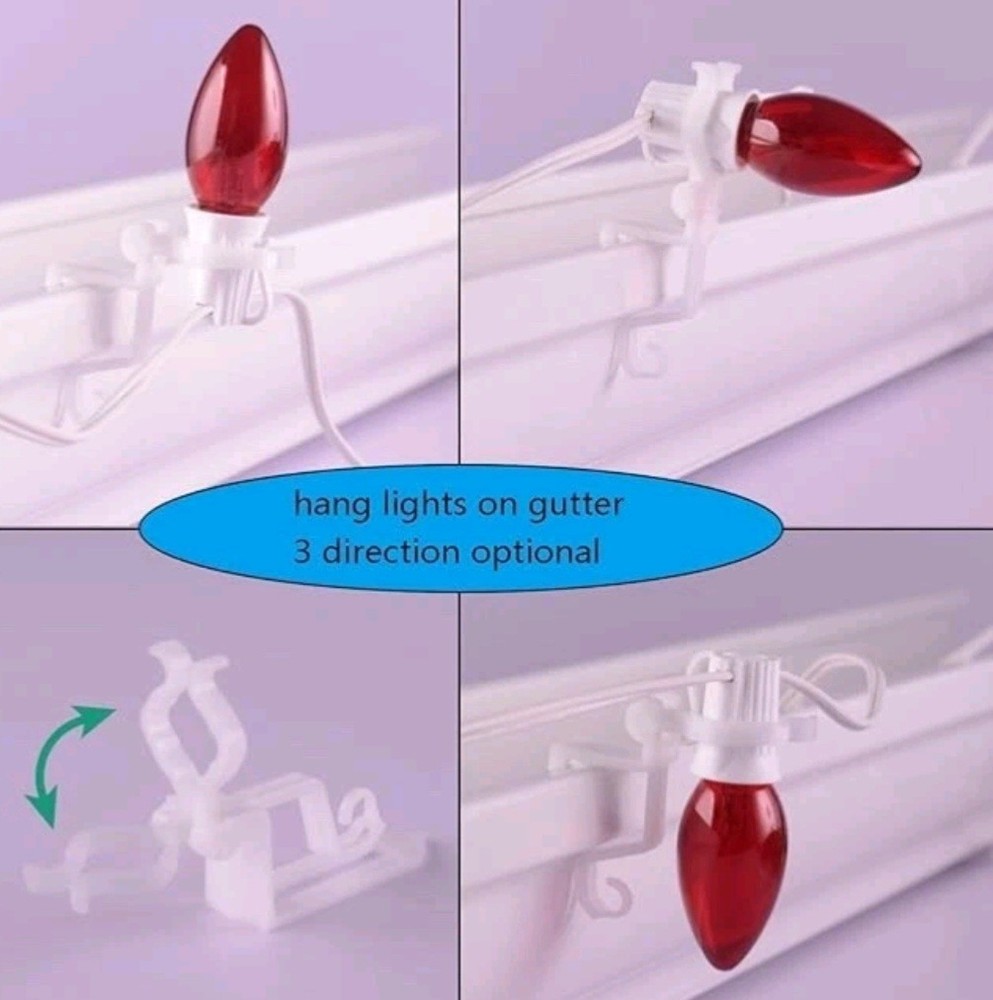 180 Used Clips For Outside Christmas Lights